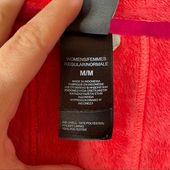 The North Face Fuzzy Fleece Jacket Medium - Picture 5 of 6